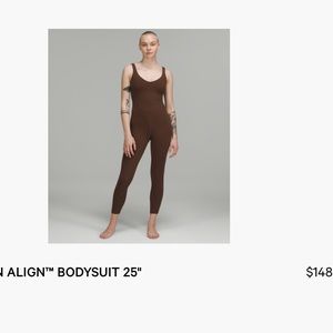 Lululemon espresso one piece align